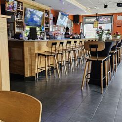 Fusion East - Full bar area.