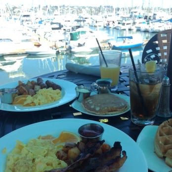 Best Western Plus Island Palms Hotel & Marina - Breakfast overlooking the marina - San Diego, CA
