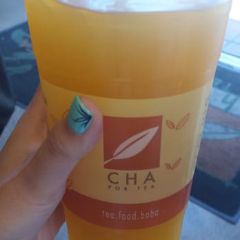Cha For Tea - Mango Green Tea - so sweet and refreshing! - Coffee & Tea Near Me - Irvine, California Cha For Tea - Mango Green Tea - so sweet and refreshing! - Coffee & Tea Near Me - Irvine, California