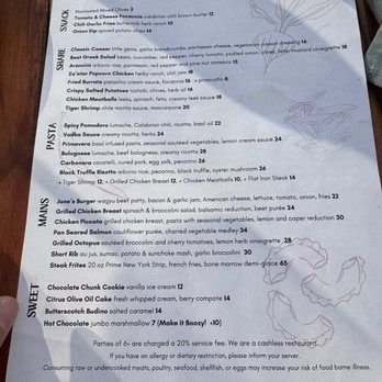 June's - Menu - Cocktail Bars Near Me - Eastvale, California June's - Menu - Cocktail Bars Near Me - Eastvale, California