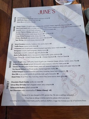 Menu photo 2 June's Eastvale, CA Menu photo 2 June's Eastvale, CA