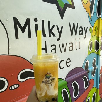 Milky Way Hawaii Ice - Mango snowthie - Shaved Ice Near Me - Honolulu, Hawaii Milky Way Hawaii Ice - Mango snowthie - Shaved Ice Near Me - Honolulu, Hawaii