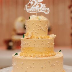 Laxmi's Bakery - 25th anniversary cake