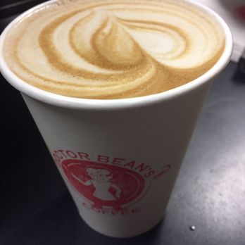 Doctor Bean's Coffee - Almond milk latte - Coffee & Tea Near Me - Petaluma, California