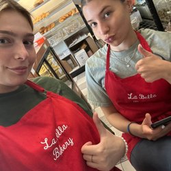 La Bella Bakery - Beautiful working ladies. LOVE THIS PLACE