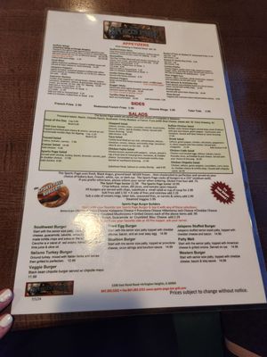 Menu photo 2 Sports Page Arlington Heights, IL Menu photo 2 Sports Page Arlington Heights, IL