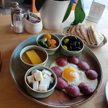 Mevan Coffee& Breakfast - Sucuk, breakfast item#2 - Coffee Roasteries Near Me - San Diego, California