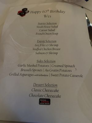Menu photo 3 Ruth's Chris Steak House Palm Desert, CA Menu photo 3 Ruth's Chris Steak House Palm Desert, CA