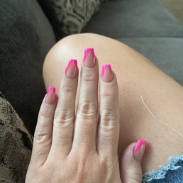 Nails are crooked