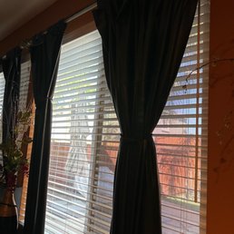Blinds with valance Blinds with valance