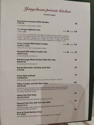 Menu photo 2 Yong Chuan New York, NY Menu photo 2 Yong Chuan New York, NY