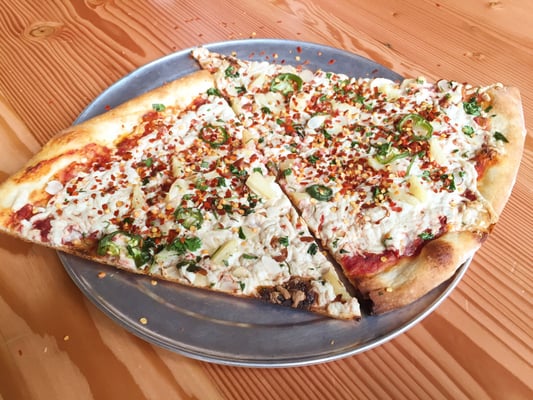 Photo of Sizzle Pie - Seattle, WA, US. I'm doomed for this vegan angel of doom!