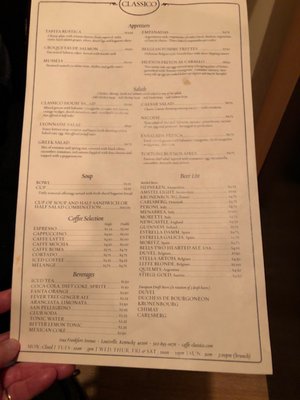 Menu photo 7 Caffe Classico Louisville, KY