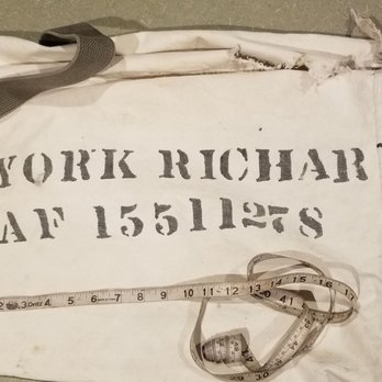 Max Leather - Old bag after the mold was washed. Measuring for the design. - Leather Goods Near Me - Culver City, California
