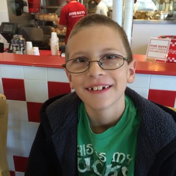 Five Guys - Very nice and clean store.... Smile son it's almost here. - Fast Food Near Me - Rockford, Illinois Five Guys - Very nice and clean store.... Smile son it's almost here. - Fast Food Near Me - Rockford, Illinois