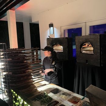 Basil Pizza Bar Catering - Great set up! - Pizza Near Me - Los Angeles, California Basil Pizza Bar Catering - Great set up! - Pizza Near Me - Los Angeles, California