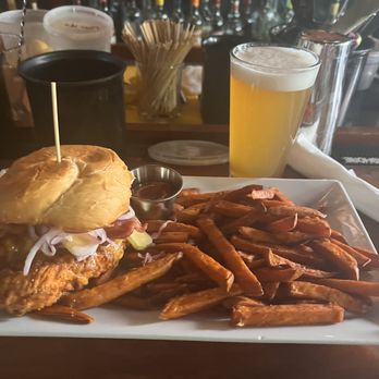 The Fork n Cork - Crispy Chicken Sandwich - New American Near Me - Wilmington, North Carolina The Fork n Cork - Crispy Chicken Sandwich - New American Near Me - Wilmington, North Carolina