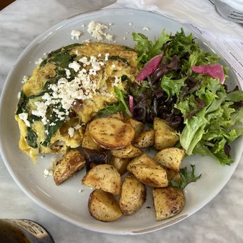 Everyday Eatery - Spinach and Feta Omelette - Cafes Near Me - Irvine, California