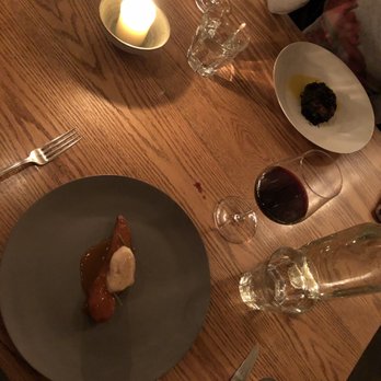 Asta - Sweet potato and the not-so-tasty celery root in the back - New American Near Me - Boston, Massachusetts