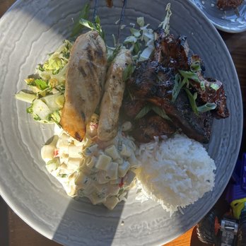 Duke's La Jolla - Rib & Chicken Plate - New American Near Me - La Jolla, California