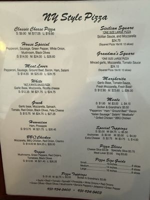 Menu photo 3 Paco's Pizza & Pasta Manchester, TN