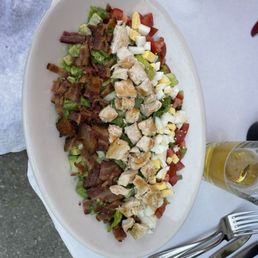 Cobb salad. Small and kind of dry.