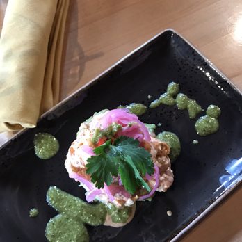 Sunspot - Shrimp on chili-lime mash - American Near Me - Knoxville, Tennessee