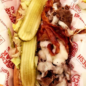 Charleys Philly Steaks - Bacon 3 Cheesesteak - Fast Food Near Me - Syracuse, New York