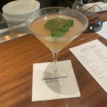 Tommy Bahama - Basil grapefruit martini - Seafood Near Me - Naples, Florida Tommy Bahama - Basil grapefruit martini - Seafood Near Me - Naples, Florida