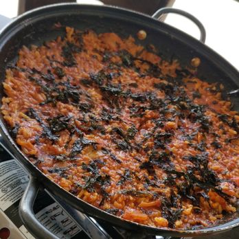 Mhat Korean Restaurant - Ask for fried rice when eating Dak Galbi - Korean Near Me - La Palma, California Mhat Korean Restaurant - Ask for fried rice when eating Dak Galbi - Korean Near Me - La Palma, California