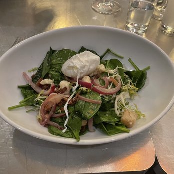Bouchon - Salad ' Lyonnaise ' - French Near Me - Santa Barbara, California Bouchon - Salad ' Lyonnaise ' - French Near Me - Santa Barbara, California