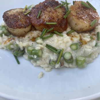 Benchmark - Cacio e Pepe Scallop Risotto - New American Near Me - Santa Ana, California