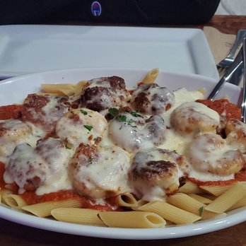 ECB - Shrimp parm with penne - Pizza Near Me - Ridgewood, New York