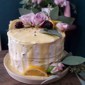 Mila's Mesa - Lemon Lavender Birthday Cake - Caterers Near Me - Albuquerque, New Mexico