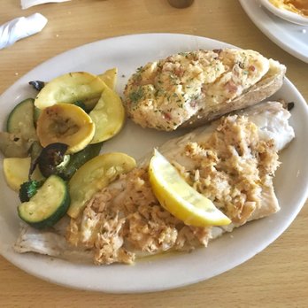Black North Inn - Crab topped haddock - American Near Me - Kent, New York Black North Inn - Crab topped haddock - American Near Me - Kent, New York