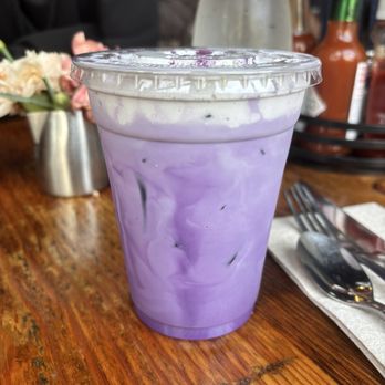 Berkeley Social Club - Ube latte - Breakfast & Brunch Near Me - Berkeley, California Berkeley Social Club - Ube latte - Breakfast & Brunch Near Me - Berkeley, California