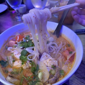 Jasmine Thai Kitchen - Tom Yum Soul with Chicken - Thai Near Me - Mount Pleasant, South Carolina
