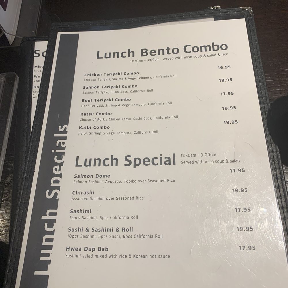 Wako Sushi + Sake Bar - Lunch menu - Japanese Near Me - Toronto, Ontario Wako Sushi + Sake Bar - Lunch menu - Japanese Near Me - Toronto, Ontario