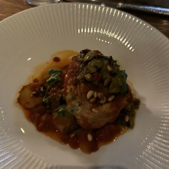 Del Mar Naples - My swordfish. It looks interesting but... - Seafood Near Me - Naples, Florida