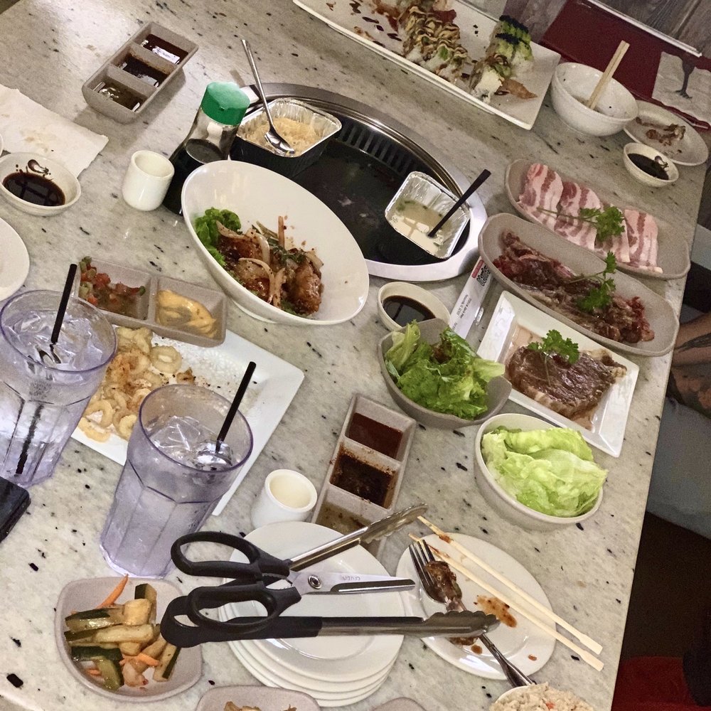 Kalbi Ichiban - The table - Pan Asian Near Me - Pensacola, Florida