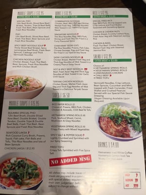 Menu photo 1 Vietnamese Mint Bulimba, QLD