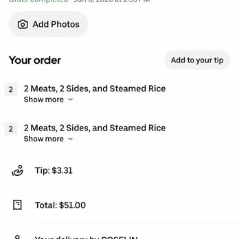 Gen Korean BBQ House - Receipt - Korean Near Me - San Diego, California Gen Korean BBQ House - Receipt - Korean Near Me - San Diego, California