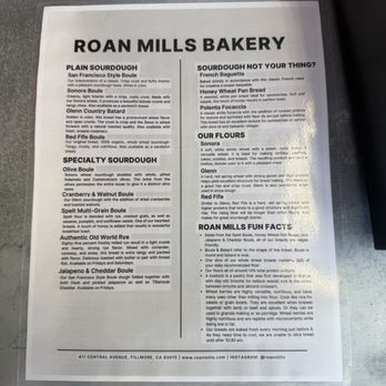 Roan Mills Grains - Bakeries Near Me - Fillmore, California Roan Mills Grains - Bakeries Near Me - Fillmore, California