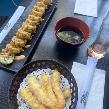 Zenor Sushi - Crazy Boy Roll Shrimp Tempura (appetizer) - Sushi Bars Near Me - Granada Hills, California Zenor Sushi - Crazy Boy Roll Shrimp Tempura (appetizer) - Sushi Bars Near Me - Granada Hills, California