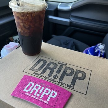 Urban Dripp - Black ice coffee - Donuts Near Me - Riverside, California