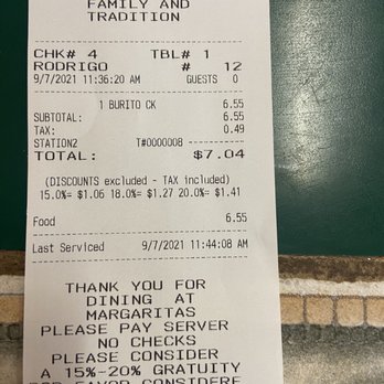 Margaritas - $7.04, not worth the price at all. - Mexican Near Me - Sidney, Nebraska Margaritas - $7.04, not worth the price at all. - Mexican Near Me - Sidney, Nebraska