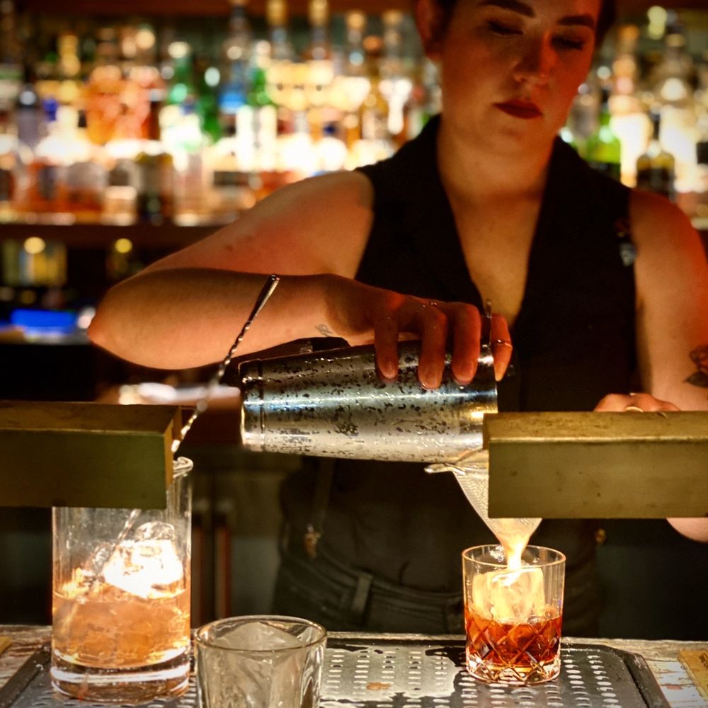 Cold Drinks Bar - Awesome bartender making ITALIAN JOB - Cocktail Bars Near Me - San Francisco, California