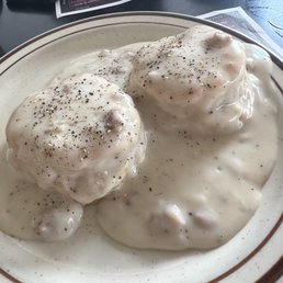 Sausage gravy and biscuits- delicious Sausage gravy and biscuits- delicious