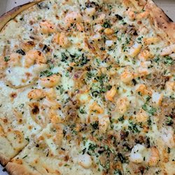 Anthony's Coal Fired Pizza & Wings - Shrimp pizza