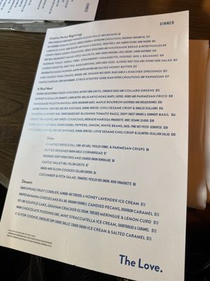 Menu photo 3 The Love Philadelphia, PA